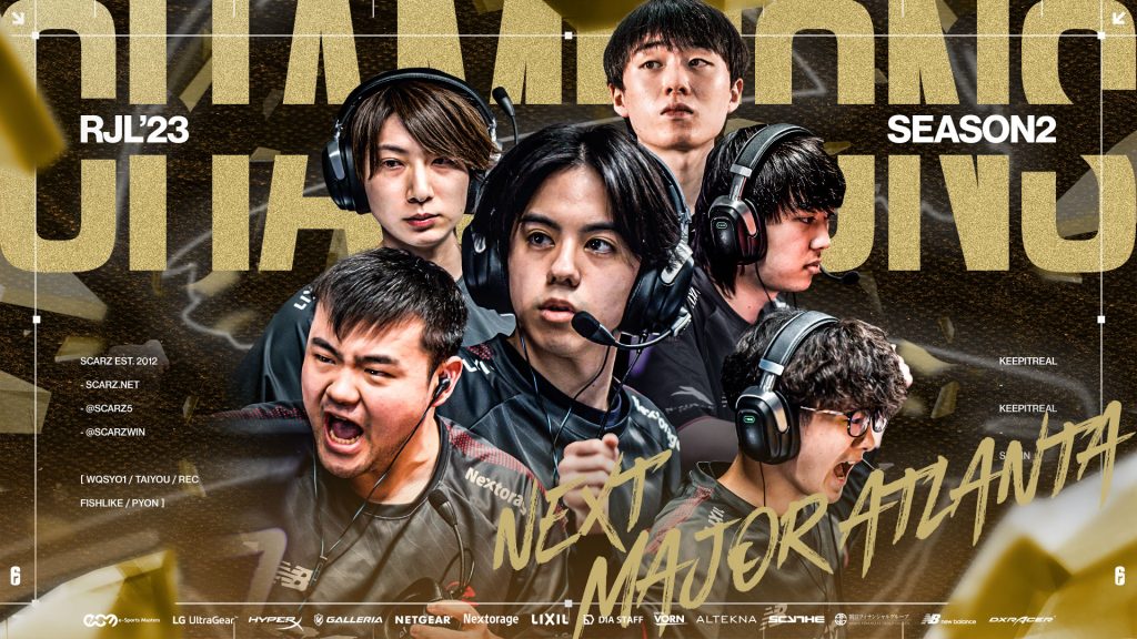R6S】『Rainbow Six Japan League 2023 season2』で優勝